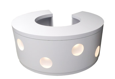 Rundtheke Leuchttheke Volkach