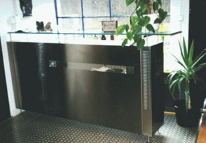 Theke Edelstahlkorpus