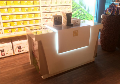 Ladentheke Pr�senter Waldenburg